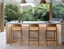 Grayson Bar Stool - Natural - 75cm Seat Height