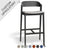 Grayson Bar Stool - Black - Custom Upholstered