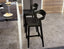 Grayson Bar Stool - Black - Custom Upholstered