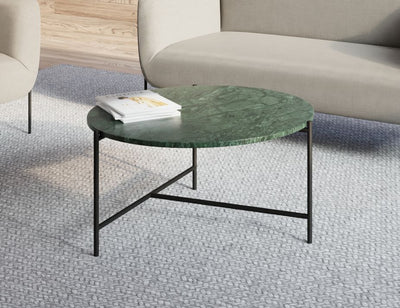 Nexus Marble Coffee Table - Green Guatemala