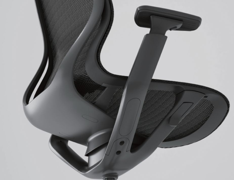 Gravity Ergonomic Office Chair - Charcoal Frame - Charcoal Mesh