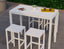 Halki Stool - Outdoor - White 