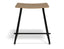 Hudson Low Stool - Black - Oak