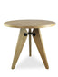 80cm Round Dining Table - Natural