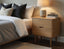 Johnson Bedside Table - Solid Oak