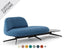 Juliette 2 Seater Sofa Open End with Side Table