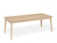 Jylland Extendable Dining Table - Natural Oak - 200cm to 260cm - by TON