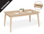 Jylland Extendable Dining Table - Natural Oak - 160cm to 220cm - by TON