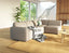 Atticus Modular Sofa - Config A or B Chaise Return - Oyster Grey - Right Chaise Return