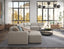 Atticus Modular Sofa Section - Corner - Oyster Grey