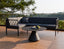 Kora Coffee Table 90m Dia - Outdoor - Charcoal - Basalt Ceramic Top