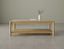 Nordica Coffee Table - Rectangle- Solid Oak - 120cm