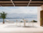 Loma Dining Table Latte 120cm - Outdoor - Dune Ceramic Top