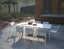 Roku Dining Table 220cm - Outdoor - White
