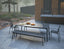 Roku Bench 190cm - Outdoor - Charcoal