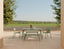 Roku Bench 120cm - Outdoor - Eucalyptus Green - Bench with Sandy Grey Cushion