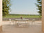 Roku Bench 120cm - Outdoor - Latte - Bench with Husk Cushion