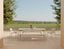 Roku Bench 190cm - Outdoor - Latte - Bench with Green Cushion