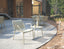 Roku Lounge Chair - Outdoor - Latte - Chair with Sandy Grey Cushion