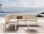 Seville Config H Corner Sofa - Latte - Outdoor