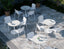 Roku Solara Compact Laminate High Bar Table - Outdoor - White - 75 Dia Top