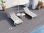 Alvor Sun Lounge - Latte - Biscuit Mesh