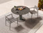 Loma Dining Table Charcoal 120cm - Outdoor - Basalt Ceramic Top