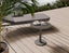 Loma Side Table Charcoal - Outdoor - Basalt Ceramic Top