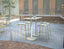 Roku Bar Stool Backless - Outdoor - Latte