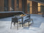 Roku Bench 120cm - Outdoor - Charcoal - Bench with Sandy Grey Cushion