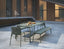 Roku Bench 190cm - Outdoor - Eucalyptus Green - Bench with Green Cushion