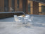 Roku Dining Table 90cm - Outdoor - White