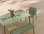 Roku Bench 120cm - Outdoor - Eucalyptus Green - Bench with Green Cushion