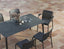 Roku Dining Table 160cm - Outdoor - Charcoal - Basalt Ceramic