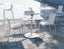 Roku Solara Compact Laminate Cafe Table - Outdoor - White - 60x60 Top