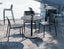 Roku Solara Compact Laminate Cafe Table - Outdoor - Charcoal