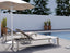 Alvor Sun Lounge - Latte - Biscuit Mesh