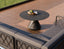 Kora Coffee Table 90m Dia - Outdoor - Charcoal - Basalt Ceramic Top