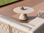 Kora Coffee Table 90cm Dia - Outdoor - Latte - Dune Ceramic Top