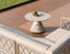 Kora Coffee Table 71cm Dia - Outdoor - Latte - Dune Ceramic Top