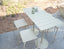 Roku Rectangle High Bar Table - Outdoor - Latte