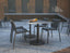 Roku Rectangle Cafe Table - Outdoor - Charcoal