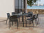 Roku Dining Table 160cm - Outdoor - Charcoal - Basalt Ceramic