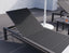 Alvor Sun Lounge - Charcoal - Black Mesh