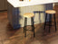 Atlas Bar Stool - Black - Natural Seat