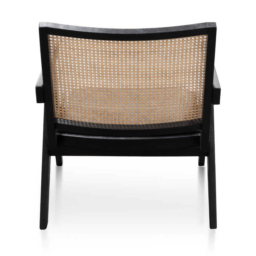 Rattan Armchair - Black