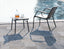 Roku Lounge Chair - Outdoor - Charcoal - Chair with Granite Grey Cushion