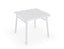 Roku Outdoor Low Stool Footrest in Matt White