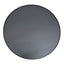 90cm Round Coffee Table - Black Oak Top - Black Frame - Last one