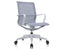 Lunar Low back Office Chair - Light Grey Frame - Light Grey Mesh